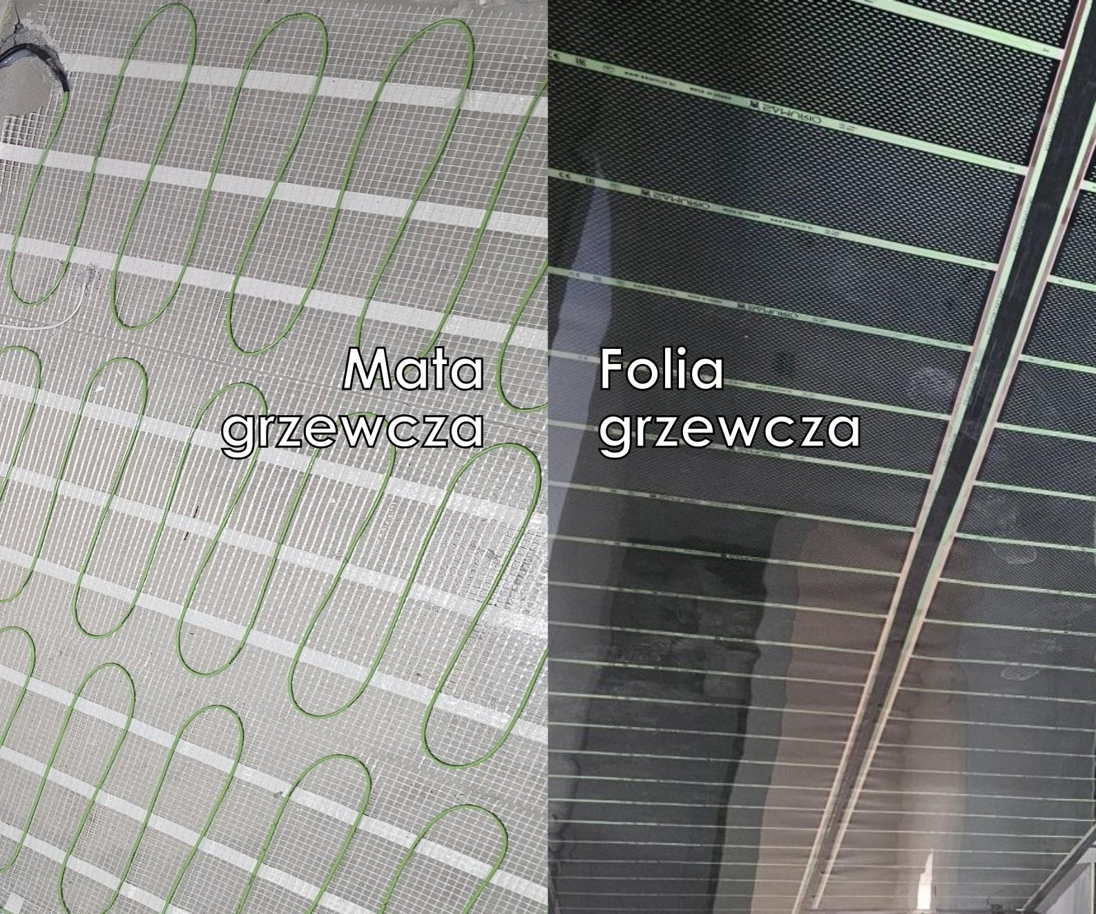 Różnice pomiędzy folią grzewczą a matą grzewczą