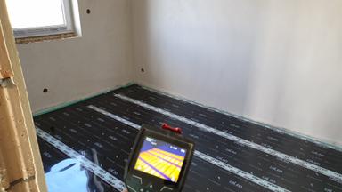 System podłogowy w Kleszczewie