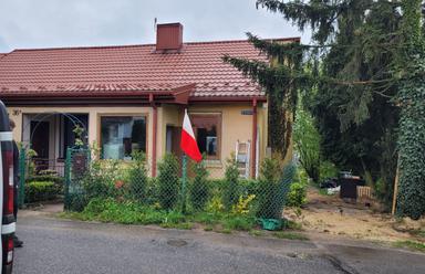 Dom przy lesie w Końskim