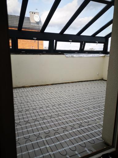 Ogrzewany balkon we Wrocławiu