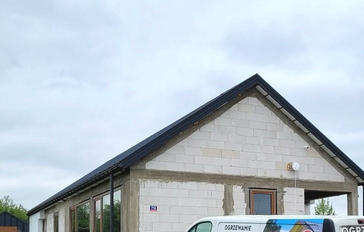Nowo wybudowany dom w Dąbrowie Górniczej