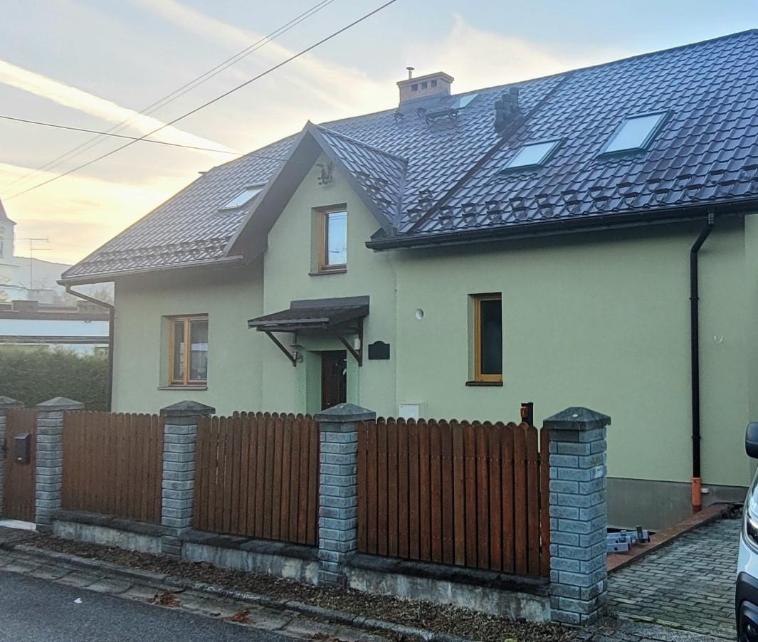Remontowany dom w Bielsku Białej