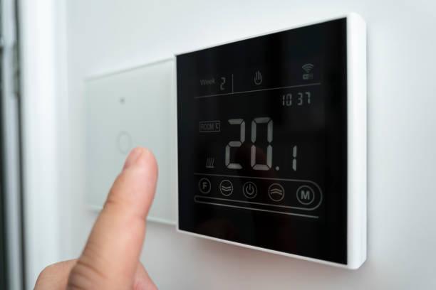 Wizualizacja budynku energooszczędnego z zastosowanym ogrzewaniem elektrycznym