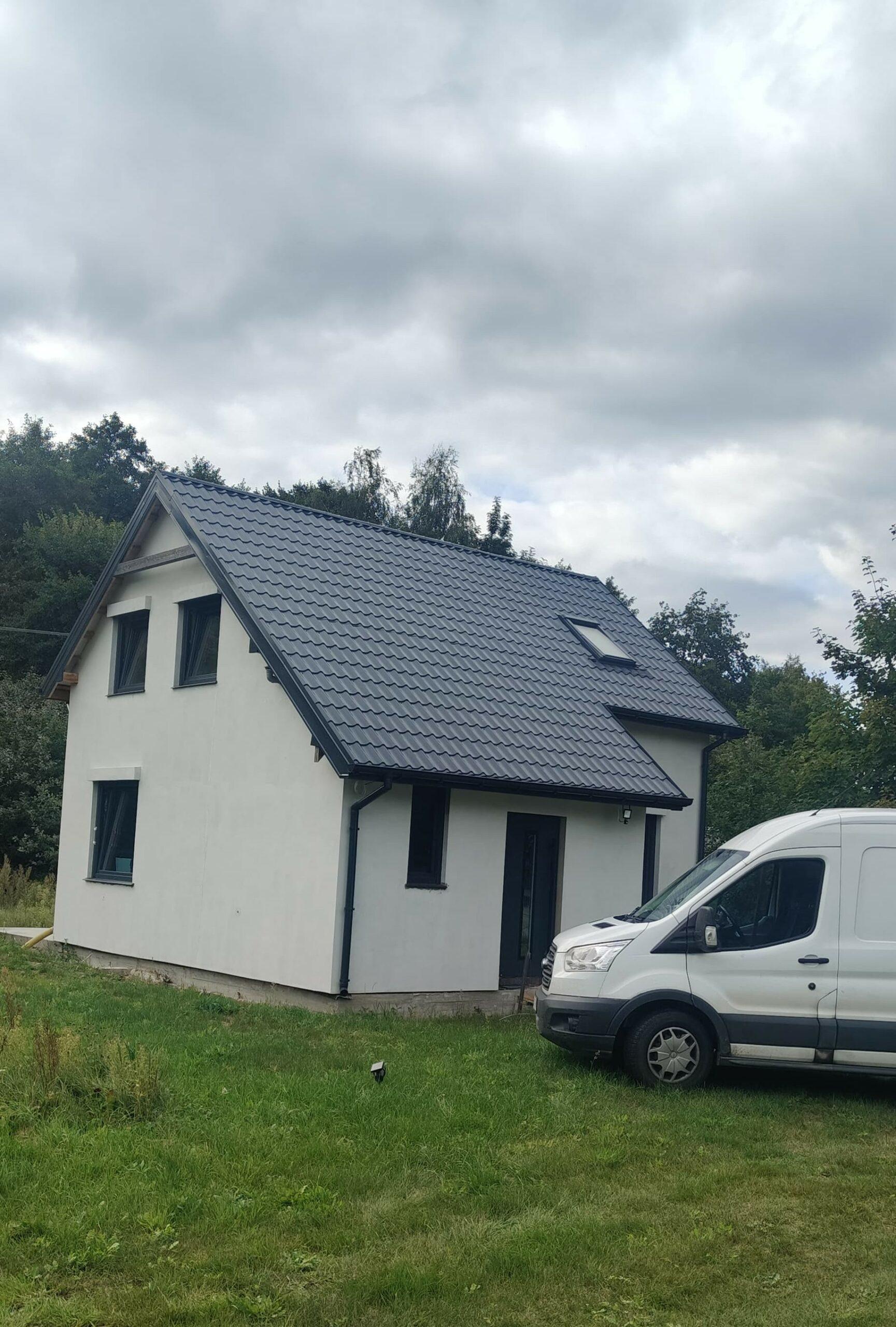 Nowo wybudowany dom w Ruszkowie Pierwszym