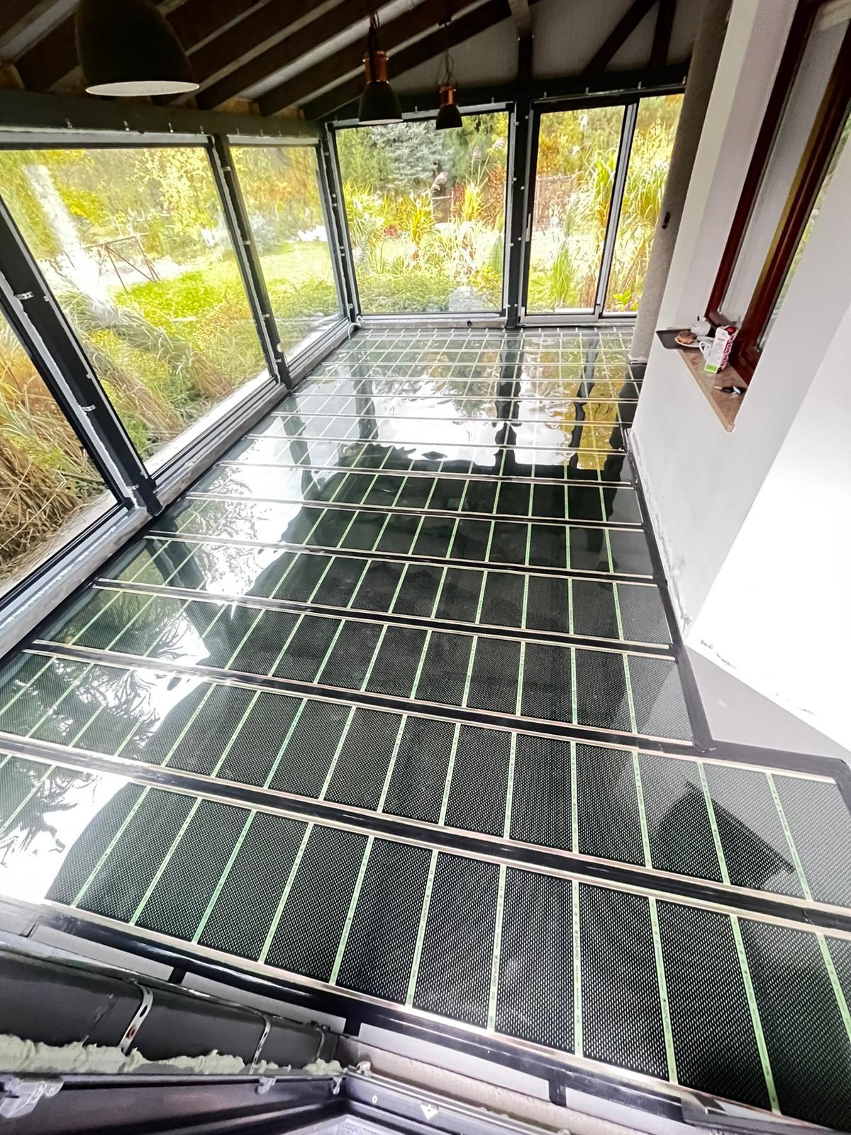 Ogrzewany ogród zimowy w Maniowie Małym